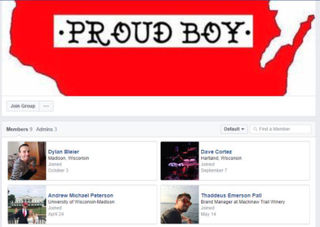 Facebook Screenshot (via Proud boys Madison)